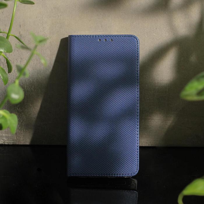 OEM - Smart Magnet Case fr Samsung Galaxy S24 - Navy Blue