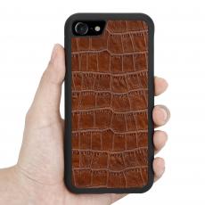 Boom of Sweden - Boom Croco skal till iPhone 6/7/8/SE 2020 - Brun