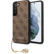 Guess - Guess Galaxy S23 Plus Skal 4G Charms Collection - Brun