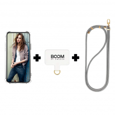 Boom of Sweden - Boom iPhone 8 Plus Skal med Halsband - Grå