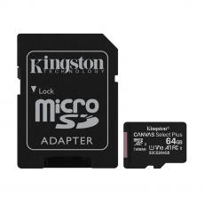Kingston - Kingston Canvas Select Plus 64 GB MicroSDXC minneskort