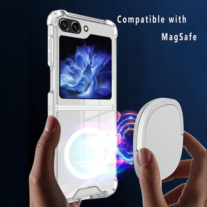 Boom of Sweden - Boom Galaxy Z Flip 5 Mobilskal Magsafe Shockproof - Clear