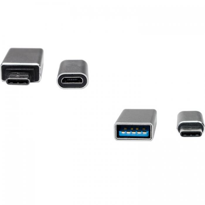 LogiLink - Logilink USB-C Till USB Och Micro USB Adapter