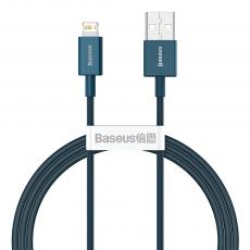 BASEUS - Baseus Superior Lightning USB Kabel 1 m - Blå