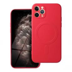 A-One Brand - iPhone 11 Pro Magsafe Skal Silikon - Röd