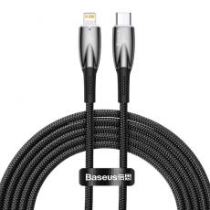 BASEUS - Baseus USB-C Till Lightning Kabel 20W - Svart