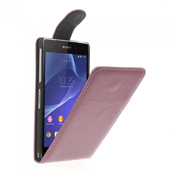 UTGATT4 - Flipfodral till Sony Xperia Z2 - Pink