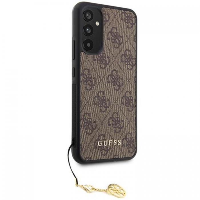 Guess - Guess Galaxy A34 5G Mobilskal 4G Charms Collection - Brun