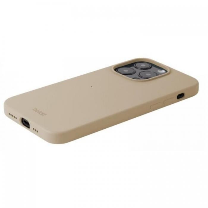 UTGATT1 - Holdit iPhone 14 Pro Mobilskal Silikon - Latte Beige