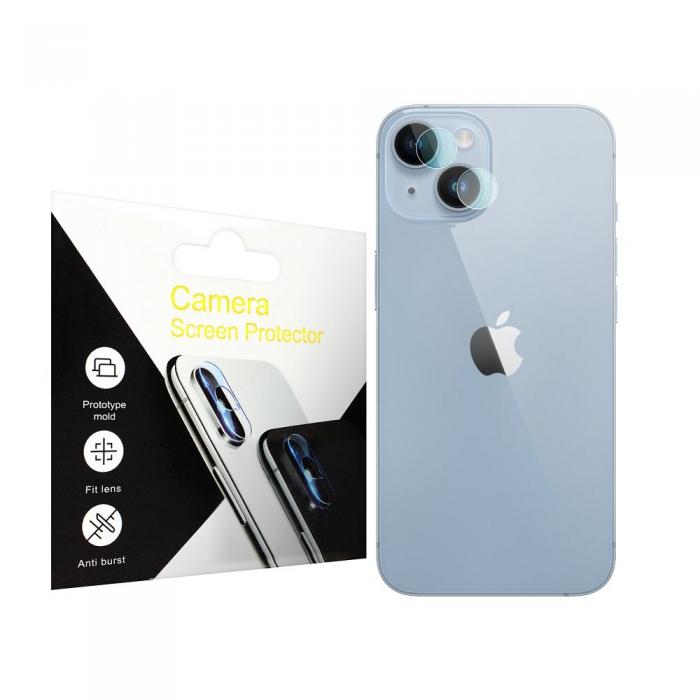 A-One Brand - iPhone 14 Plus Kameralinsskydd i Hrdat Glas
