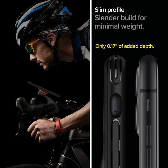UTGATT5 - SPIGEN Gearlock Gcf112 Bike Mount Case iPhone 11 Svart