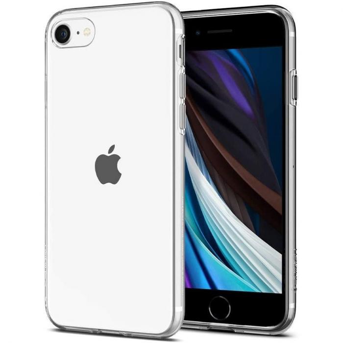 Spigen - Spigen Liquid Crystal Skal iPhone 7/8/SE (2020/2022) - Crystal Clear