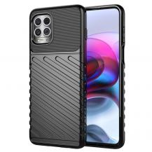 Ruhtel - Thunder Flexible Skal Motorola Moto G100 - Svart
