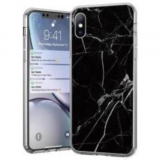 Wozinsky - Wozinsky Marble skal Xiaomi Mi 10 Lite Svart