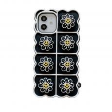 Fidget Toys - Smiley Flower Pop it Fidget Skal till iPhone 11 - Svart