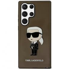 KARL LAGERFELD - Karl Lagerfeld Galaxy S23 Ultra Mobilskal Ikonik Karl - Svart