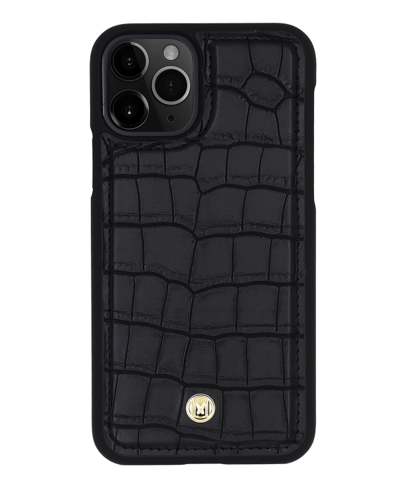 UTGATT4 - Marvlle iPhone 11 Pro Max Magnetiskt Skal - Black Croco