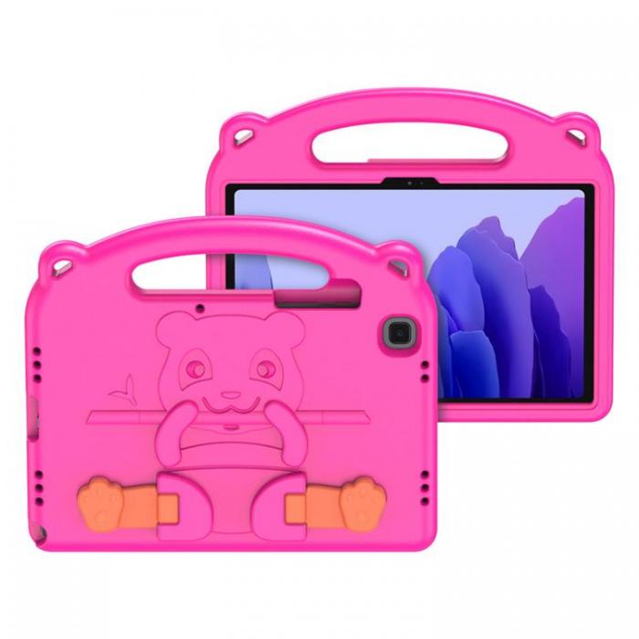 UTGATT5 - Dux Ducis Panda Kids Soft Tablet Skal Galaxy Tab A7 10.4 2020 - Rosa