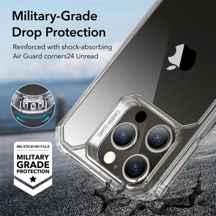 ESR - ESR iPhone 15 Pro Max Mobilskal Air Armor - Clear