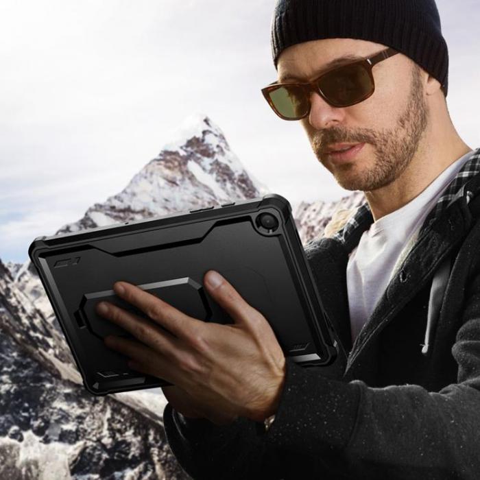 Tech-Protect - Tech-Protect Galaxy Tab A9 Plus Skal Kevlar Pro - Svart
