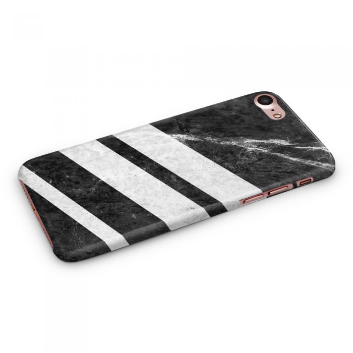 UTGATT5 - Skal till Apple iPhone 7/8 - Black Striped Marble