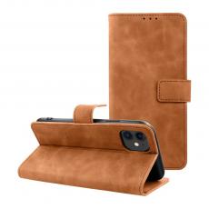OEM - TENDER plånboksfodral för iPhone 12 / 12 PRO brun