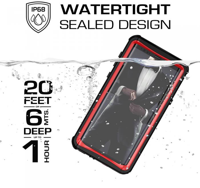 UTGATT5 - Ghostek Nautical 2 Vattenttt Skal till Samsung Galaxy Note 9 - Svart