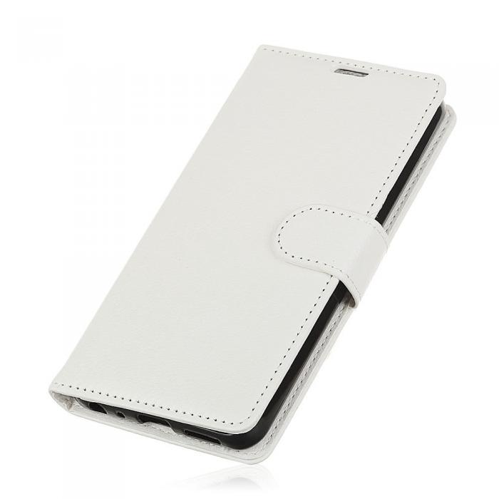 UTGATT1 - Litchi Plnboksfodral Sony Xperia XA2 Ultra - Vit