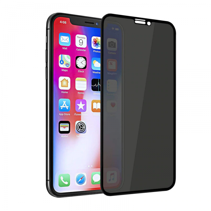 OEM - Privacy Hrdat Glas Skrmskydd till Apple iPhone 11 Pro Max