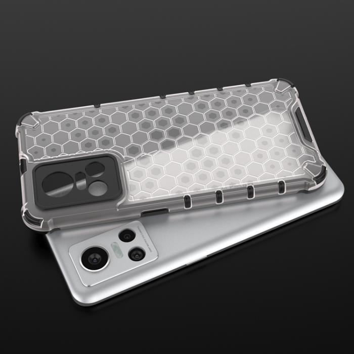 OEM - Realme GT Neo 3 Skal Honeycomb Armored - Transparent
