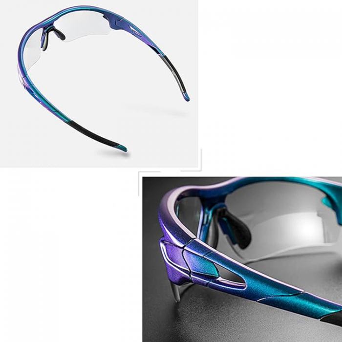 Rockbros - Rockbros photochromic UV400 Cykelglasgon - Bl