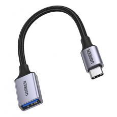 Ugreen - Ugreen USB-C Hane Till USB Hona 3.0 OTG Kabel 0.15m - Svart