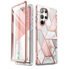 SupCase - Supcase Galaxy S23 Ultra Skal Cosmo Marble - Rosa