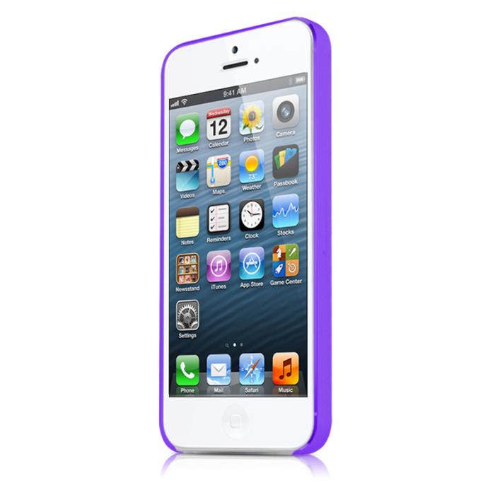 ItSkins - ITSkins Zero 3 Skal till Apple iPhone 5/5S/SE (Lila) + Skrmskydd