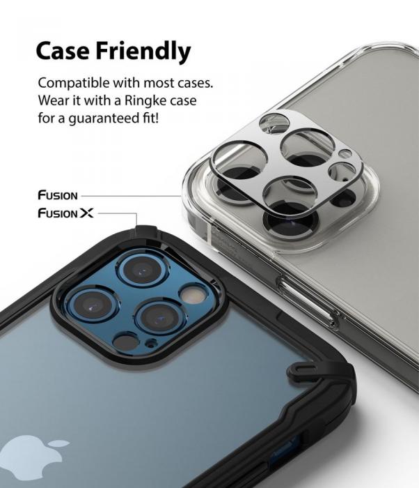 UTGATT5 - RINGKE Kamera Styling Lens iPhone 12 Pro Silver