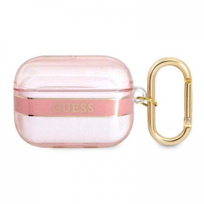 Guess - Guess AirPods Pro Skal Strap Collection - Rosa