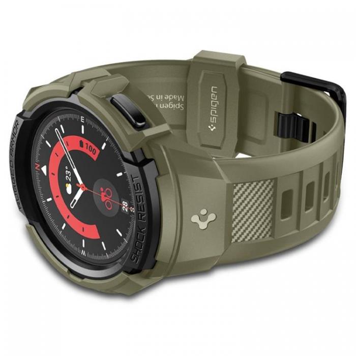 UTGATT - Spigen Galaxy Watch 5 Pro (45mm) Armband Rugged Armor Pro