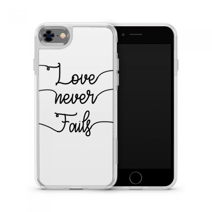 UTGATT5 - Fashion mobilskal till Apple iPhone 7 - Love never fails