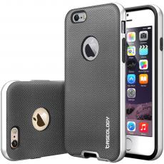 Caseology - Caseology Bumper Frame Skal till Apple iPhone 6(S) Plus - Mesh Silver