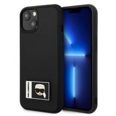 KARL LAGERFELD - Karl Lagerfeld iPhone 13 Skal Ikonik Patch - Svart