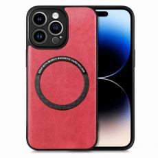 Taltech - iPhone 15 Pro Mobilskal Magsafe Magnetiskt - Röd