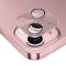 HAT PRINCE - ENKAY iPhone 14/14 Plus Kameralinsskydd Hrdat Glas - Rosa