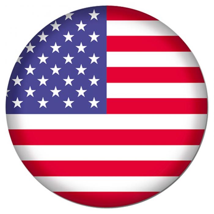 UTGATT5 - PopSockets American Flag Grip med Stllfunktion