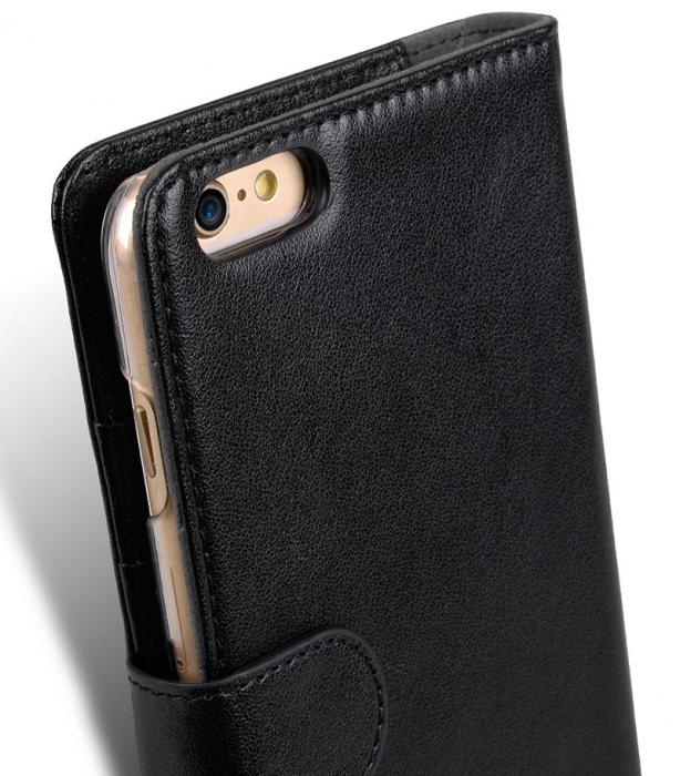UTGATT5 - Melkco Walletcase iPhone 6 Plus Black