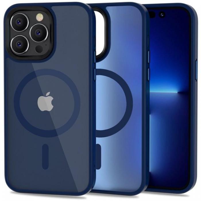 Tech-Protect - Tech-Protect iPhone 14 Pro Max Mobilskal Magsafe Magmat - Matte Bl