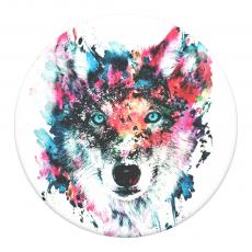 PopSockets - POPSOCKETS Wolf Avtagbart Grip med Ställfunktion