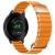 A-One Brand - Galaxy Watch Armband Äkta Läder (20mm) - Orange