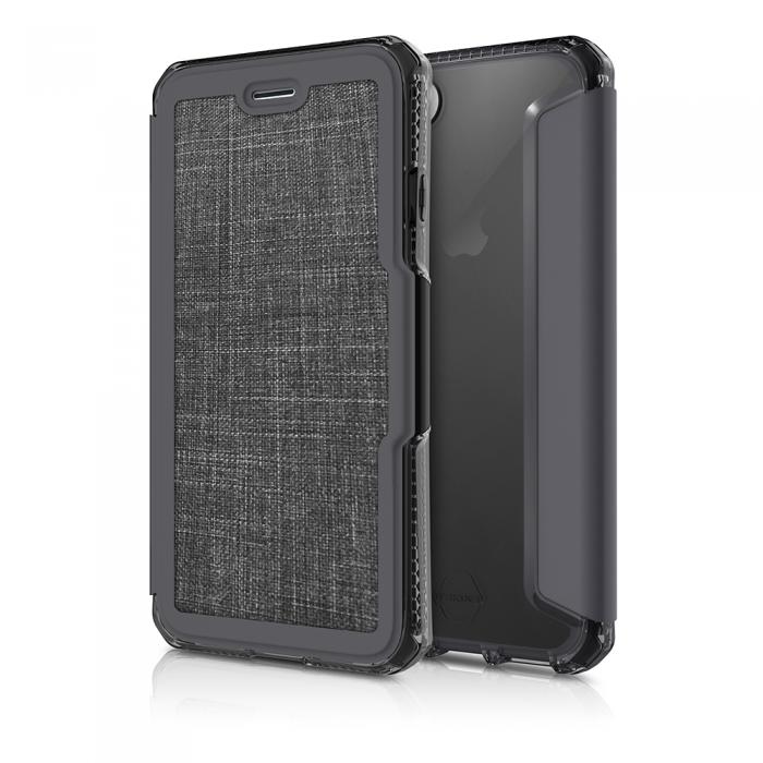 UTGATT5 - Itskins Spectra Fodral till iPhone 8/7 - Textile Black