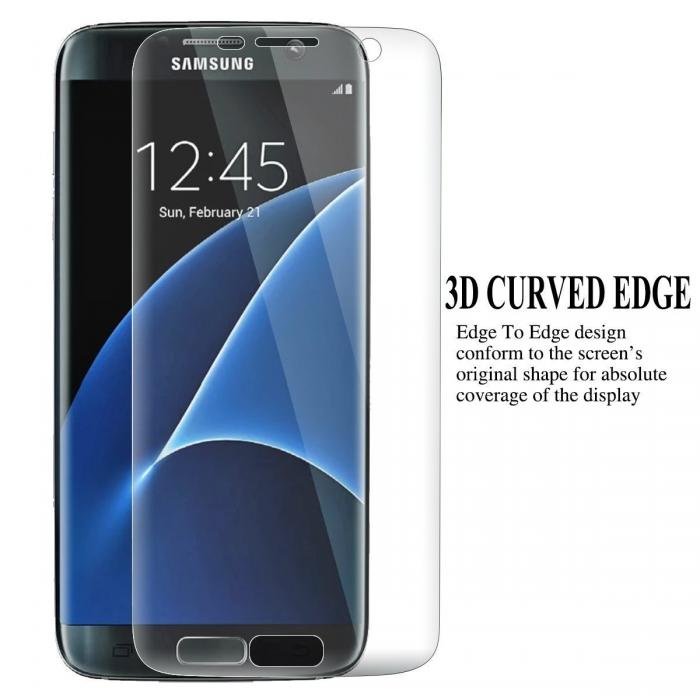 UTGATT5 - CoveredGear skrmskydd till Samsung Galaxy S7 Edge - Tcker hela skrmen