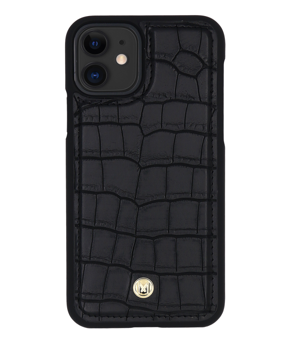 UTGATT4 - Marvlle iPhone 11 Magnetiskt Skal -Black Croco